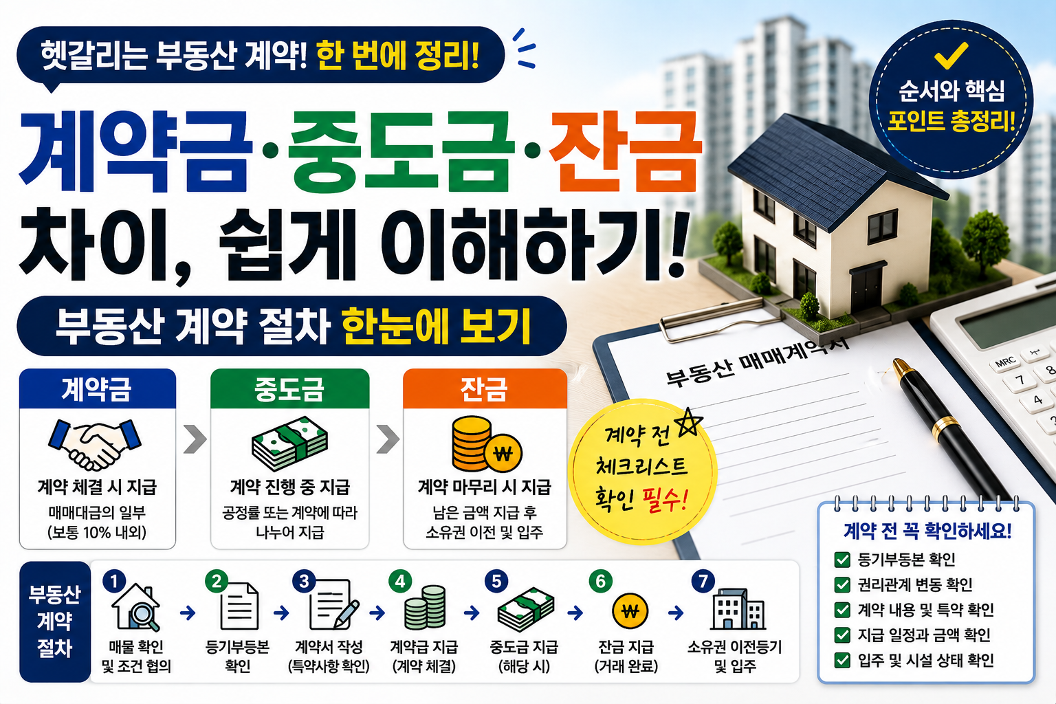 부동산 계약 절차